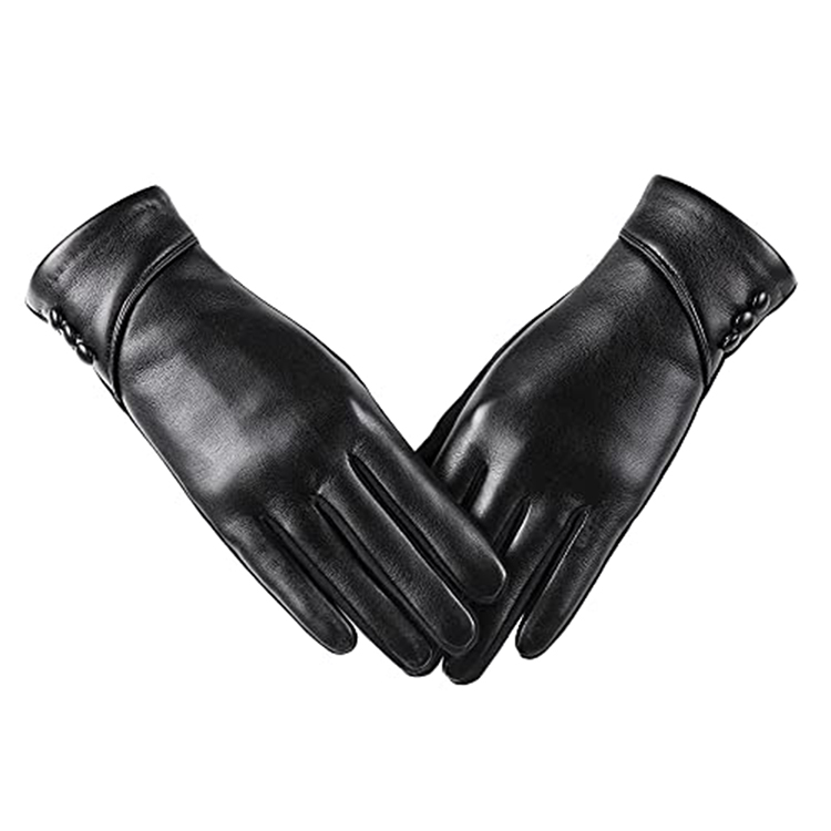 Bacca Sports Custom Winter Men Classic Touch Screen Sheepskin Leather Gloves